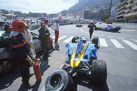 Fernando Alonso Renault Monaco Grand Prix 2004