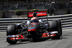 Jenson Button 2011 Monaco grand prix mclaren