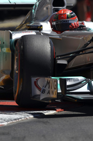 Michael Schumacher, Mercedes, Monaco 2011