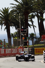 Pastor Maldonado, Williams, Monaco 2011