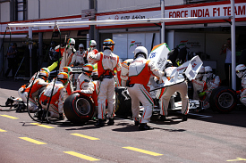 Paul di Resta Force India 2011 Monaco Grand Prix
