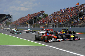 Spanish Grand prix 2011 start