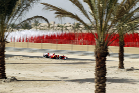Felipe Massa in Bahrain practice in 2010