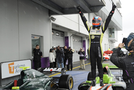 Kevin Korjus wins at the Nurburgring
