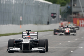 Rubens Barrichello, Williams, Montreal 2011