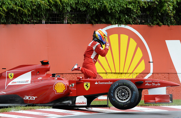 Fernando Alonso Ferrari 2011 Canadian Grand Prix