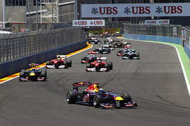 Sebastian Vettel Red Bull 2011 European Grand Prix