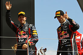 Sebastian Vettel, Mark Webber