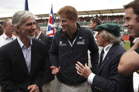 Prince Harry British Grand Prix 2011