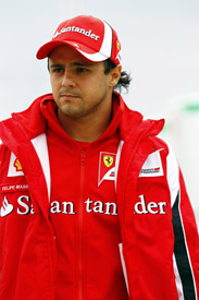 Felipe Massa Ferrari 2011 British Grand Prix