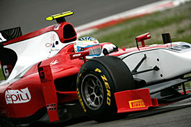 Luca Filippi, GP2 Series, Nurburgring, 2011
