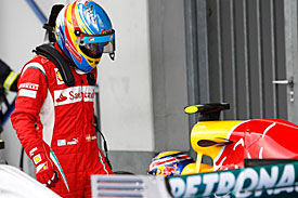 Fernando Alonso, Ferrari, Silverstone 2011
