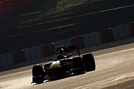 Mark Webber, testing, 2011