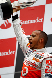 Lewis Hamilton wins at the Nurburgring