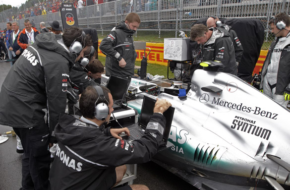 Nico Rosberg mercedes 2011