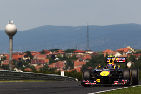 Mark Webber Red bull 2011 Hungarian Grand Prix