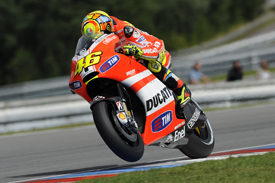 Valentino Rossi Ducati 2011 Czech Grand Prix
