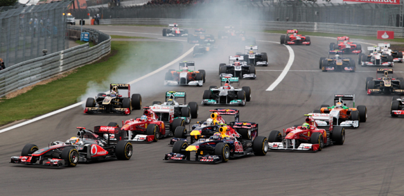 start 2011 German Grand Prix