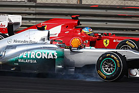 Michael Schumacher and Fernando Alonso, 2011