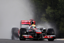 Lewis Hamilton McLaren 2011 Belgian Grand Prix