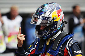 Sebastian Vettel, Spa, pole, 2011
