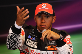 Lewis Hamilton McLaren 2011 Belgian Grand Prix