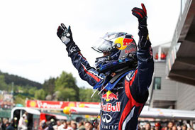 Sebastian Vettel, Red Bull, Spa