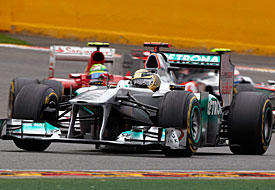 Michael Schumacher, Mercedes, Spa, 2011