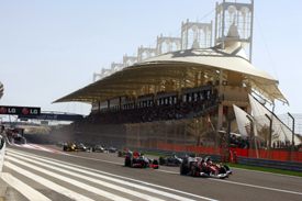 Bahrain Grand Prix start 2010