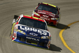 Jimmie Johnson and Jeff Gordon, Hendrick Chevrolet, Richmond 2011