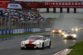 Stefan Mucke/Darren Turner, Young Driver Aston Martin, lead at Beijing