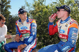 Mikko Hirvonen and Jari-Matti Latvala