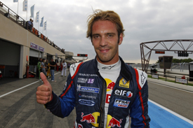 Jean-Eric Vergne celebrates Paul Ricard pole