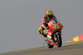 Valentino Rossi, Ducati, Aragon 2011