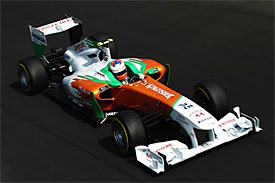 Force India pushing to secure sixth