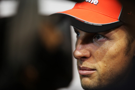 Jenson Button McLaren 2011 Singapore Grand Prix