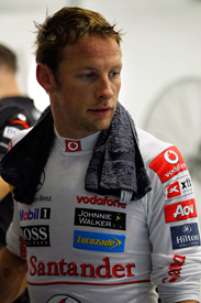 Jenson Button Singapore 2011