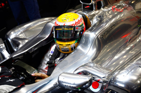 Lewis Hamilton Singapore 2011