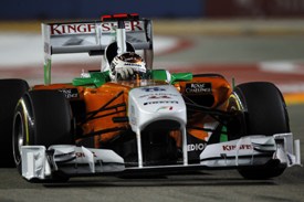 Adrian Sutil, Force India, Singapore 2011
