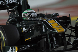 Heikki Kovalainen, Lotus, Singapore 2011
