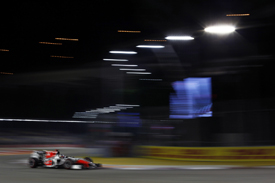 Daniel Ricciardo, HRT, Singapore 2011