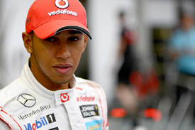 Lewis Hamilton Singapore 2011