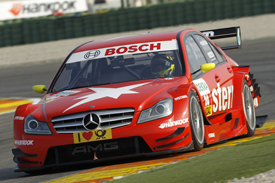 Renger van der Zande Persson Mercedes DTM Valencia 2011