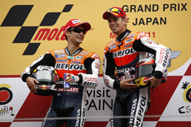 Motegi was good for both Dani Pedrosa and Casey Stoner