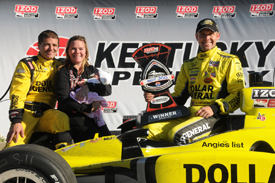 Sarah Fisher Racing wins at Kentucky
