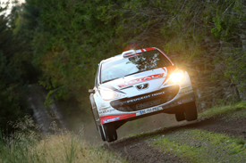 Bryan Bouffier PH Peugeot IRC Scotland 2011