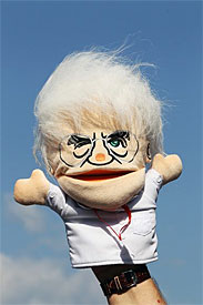 Bernie Ecclestone's puppet