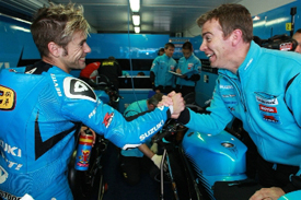 Alvaro Bautista Paul Denning Suzuki Australian Grand Prix 2011