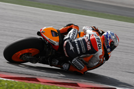 Casey Stoner Honda MotoGP test Sepang 2011