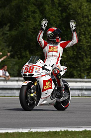 Brno brought his maiden podium at last
